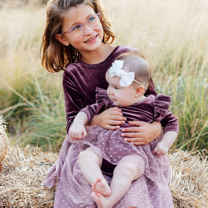 Amethyst Velvet Tutu Bodysuit - Dashing Nova