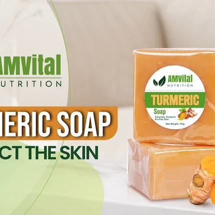 AMVital Turmeric Shower Duo (Soap + Scrub) - Dashing Nova