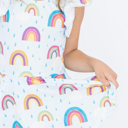 April Showers S/S Twirl Leotard - Dashing Nova