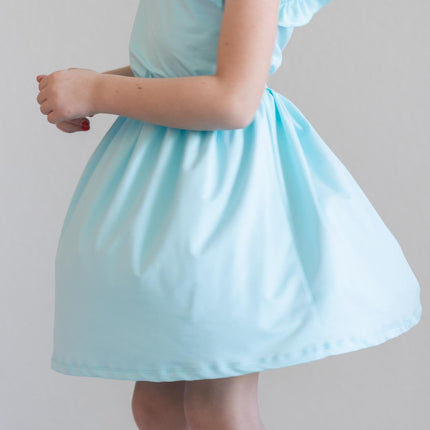 Aqua S/S Ruffle Tee - Dashing Nova