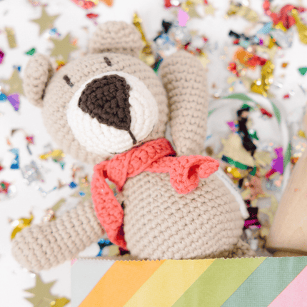 Atty the bear - beige mini