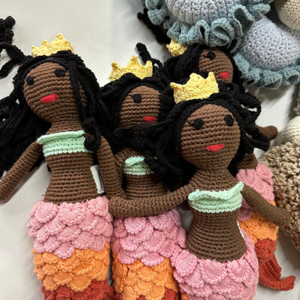 Azalea the Mermaid- brown