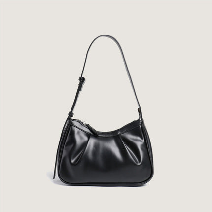 Women's bag pleated shoulder bag hobo small shoulder bag for women