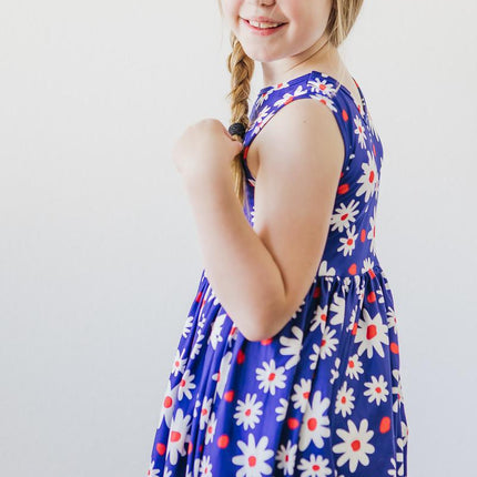 Baby You're a Firework Tank Twirl Dress - Dashing Nova