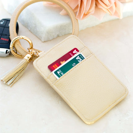 Key Ring Wallet Bracelet