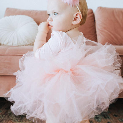 Ballet Pink 3/4 Tutu Leotard - Dashing Nova