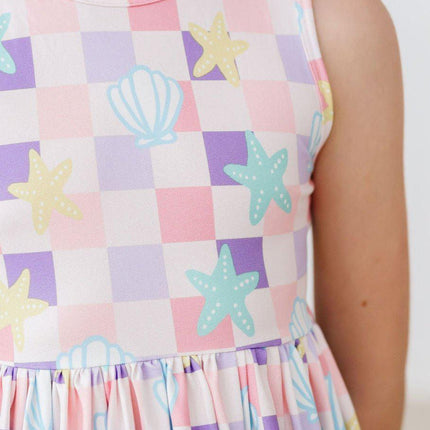 Beach Days Tank Twirl Dress - Dashing Nova