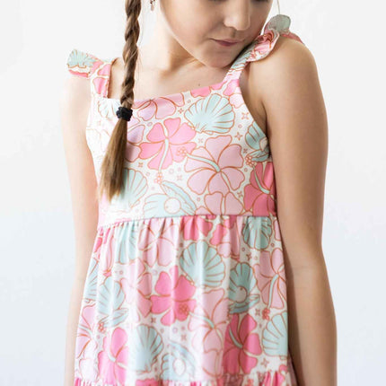 Beach Daze Ruffle Maxi Dress