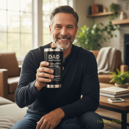 Best Dad Ever Tumbler 20oz Stainless Steel Father's Day Gift