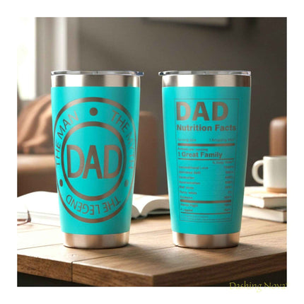 Best Dad Ever Tumbler 20oz Stainless Steel Father's Day Gift