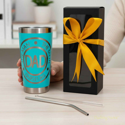 Best Dad Ever Tumbler 20oz Stainless Steel Father's Day Gift