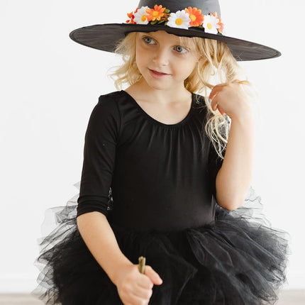Black 3/4 Tutu Leotard - Dashing Nova