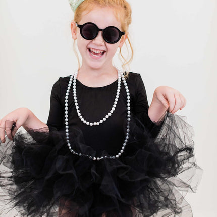 Black 3/4 Tutu Leotard - Dashing Nova