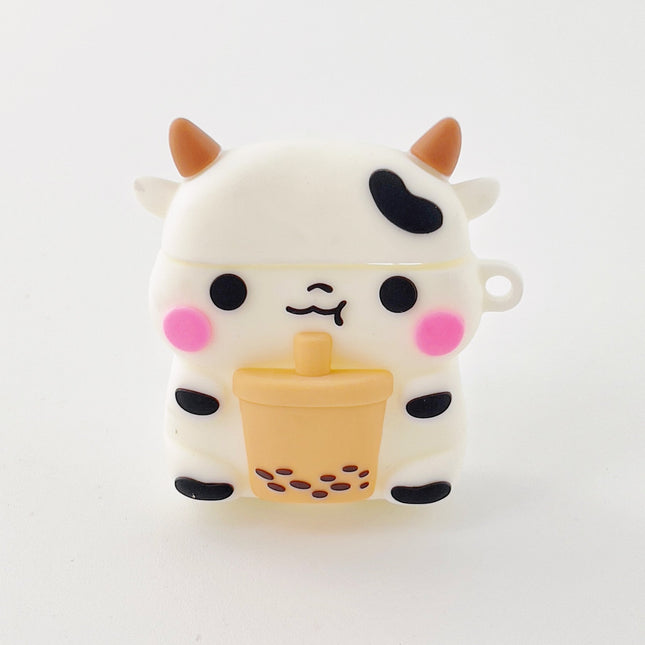 Boba Milk Cow Earphone Case Earbuds Case Airpods Case Accessories Cover