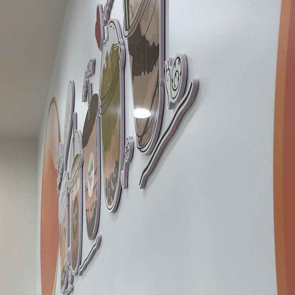 Bubble Tea Wall Sign – Boba Shop Foam Board Decoration