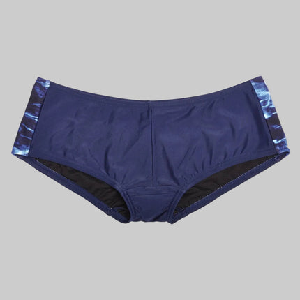Women's Camo Swim Boyshort - Anemone Marlin Hunting Bikini Bottom - Wilderness Dreams