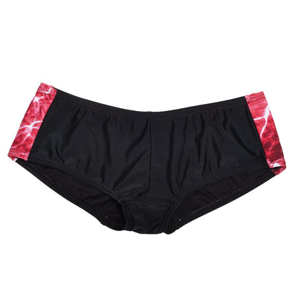 Women's Camo Swim Boyshort - Anemone Marlin Hunting Bikini Bottom - Wilderness Dreams
