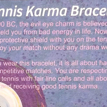 Tennis Karma Bracelet