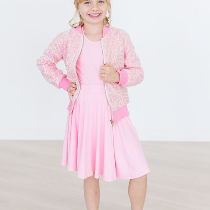 Bubblegum Pink Twirl Skort - Dashing Nova