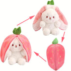 23cm Pink Strawberry Bunny