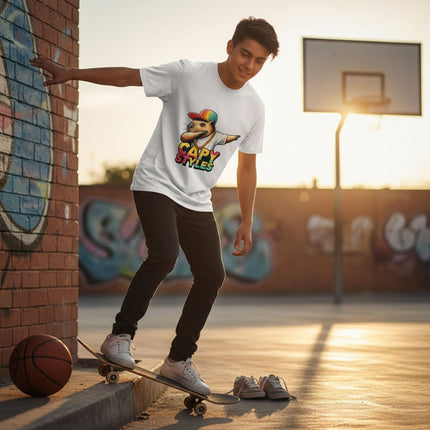 Capybara Graphic T Shirt Capy Styles Streetwear Tee Skating Casual
