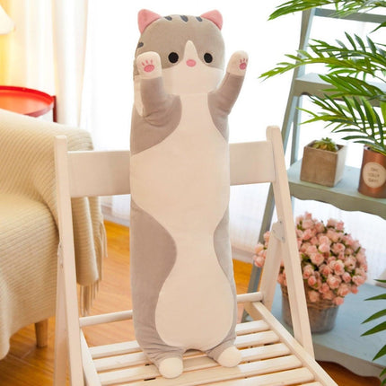 Cat Plush Long Body Cute Cat Stuffed Animal