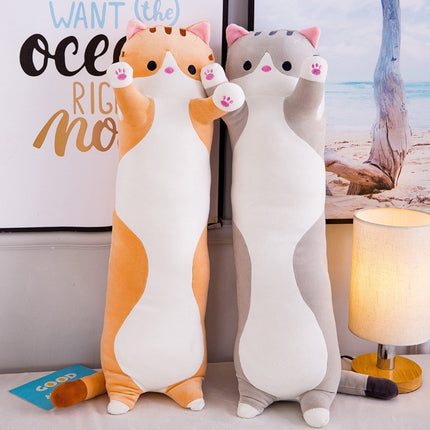 Cat Plush Long Body Cute Cat Stuffed Animal