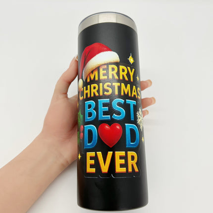 Christmas Gift for Parents – 20oz Tumbler Best Mom & Dad Ever