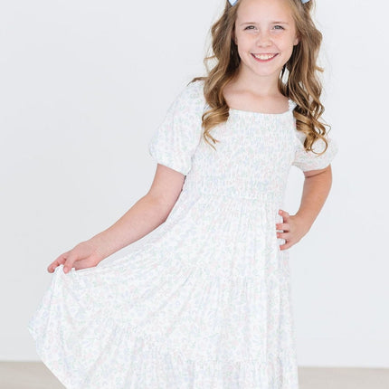 Cloud 9 Smocked Ruffle Dress - Dashing Nova