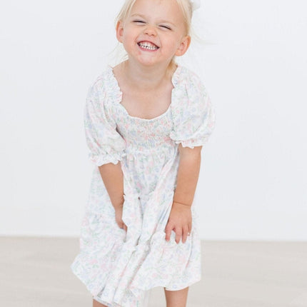 Cloud 9 Smocked Ruffle Dress - Dashing Nova