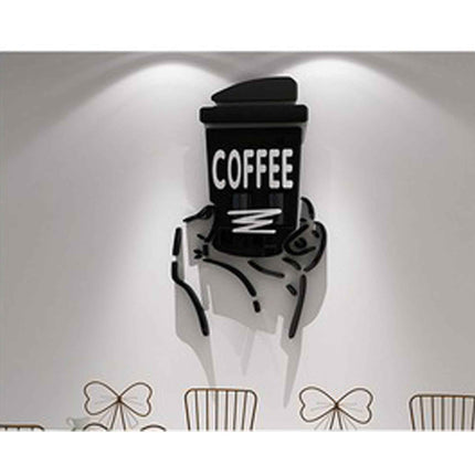 Coffee Wall Art Decor – Perfect for Cafes, Kitchens, and Shops