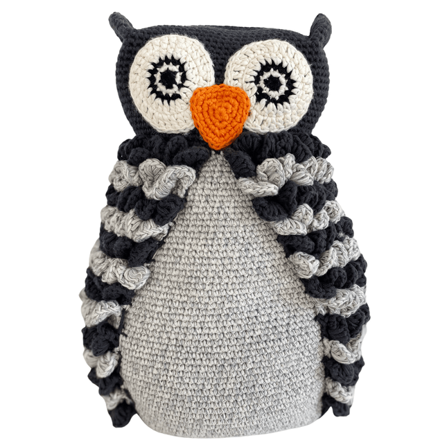 Barney the owl - grey