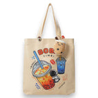 Boba Time Bag Keychain Pin