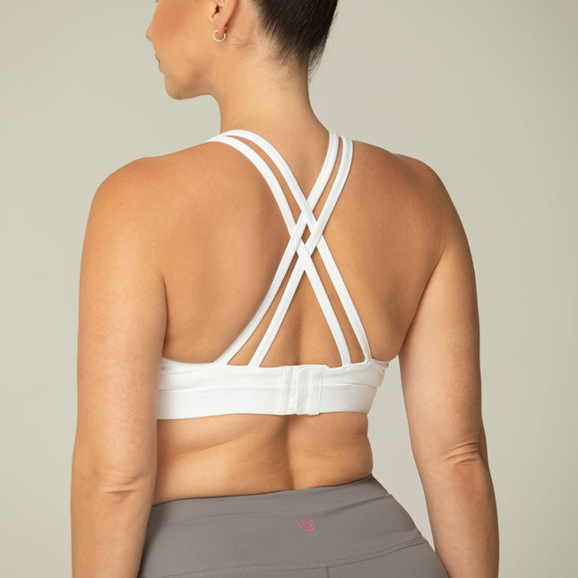 Cross Latch Sculpting Sports Bra – Adjustable Fit, Elevated Support