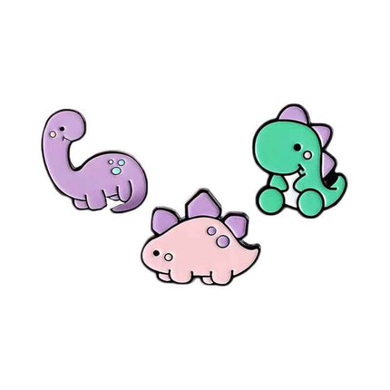 Adorable Jurassic Lapel Pin – Fun Dinosaur Accessory for Women