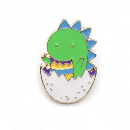 Adorable Jurassic Lapel Pin – Fun Dinosaur Accessory for Women