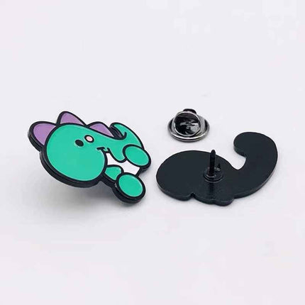 Adorable Jurassic Lapel Pin – Fun Dinosaur Accessory for Women