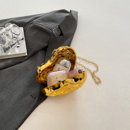 Heart Shaped Mini Purse – Elegant Acrylic Pericardium Chain Clutch, Perfect for Parties, Proms, Weddings