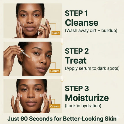 Daily Glow Routine Bundle (Cleanse + Treat + Moisturize) - Dashing Nova