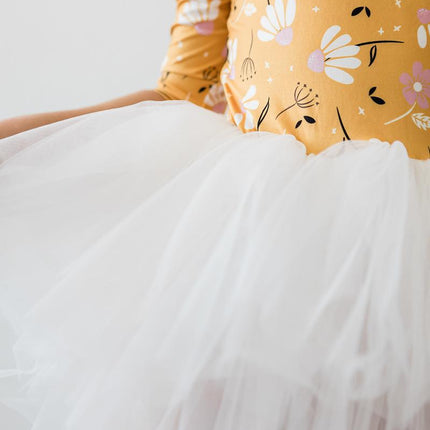 Dandelions in Fall 3/4 Tutu Leotard - Dashing Nova