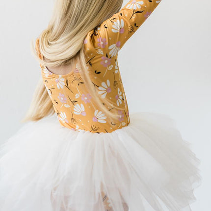 Dandelions in Fall 3/4 Tutu Leotard - Dashing Nova