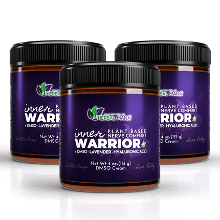 DMSO Cream for Nerve Pain Relief & Sleep | Inner Warrior