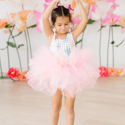 Dots & Daisies Tank Tutu Leotard - Dashing Nova
