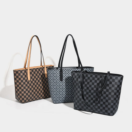 Light luxury oversized shopping bag, women's versatile portable tote bag, shoulder bag
