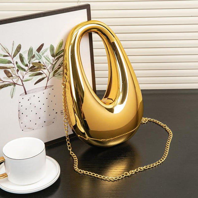Even Bag Party Decoration Evening Bag Evening Purse Clutch Purse Acrylic Dinner Bag Casual Versatile Chain Bag - Dashing Nova