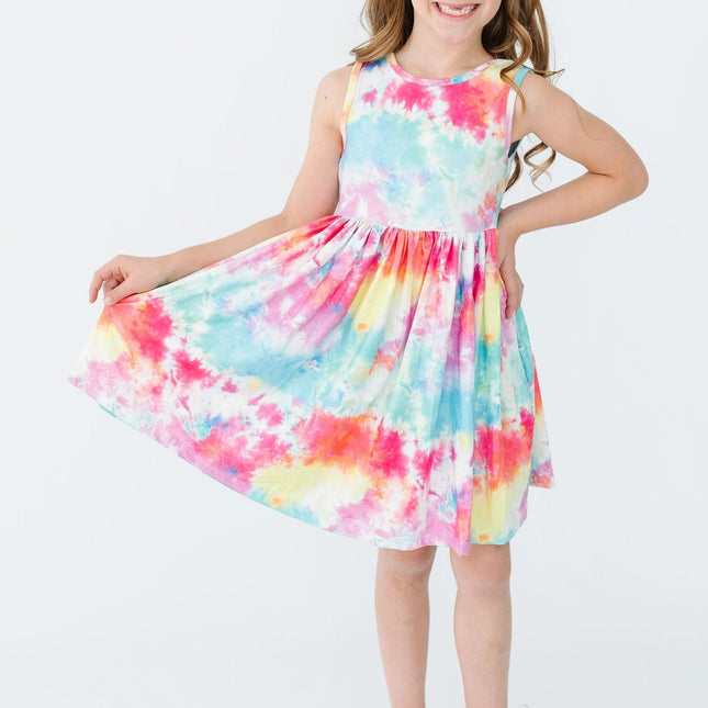 Far Out Tank Twirl Dress - Dashing Nova