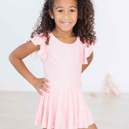 Feeling Pink S/S Twirl Leotard