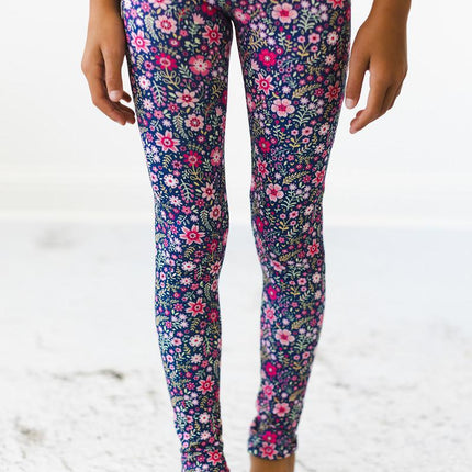 Flower Farm Leggings - Dashing Nova