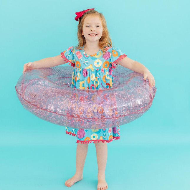 Fun Floaties Pom Pom Dress - Dashing Nova