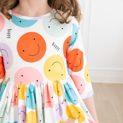 Happy Days 3/4 Pocket Twirl Dress - Dashing Nova